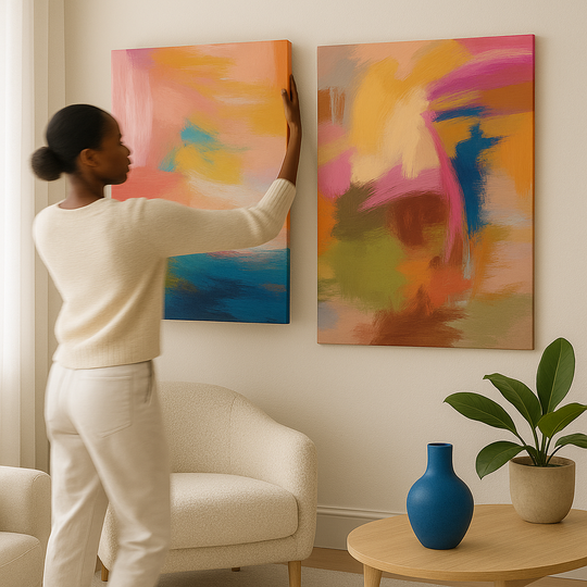 Set of 2 |  ECHOES OF COLOUR