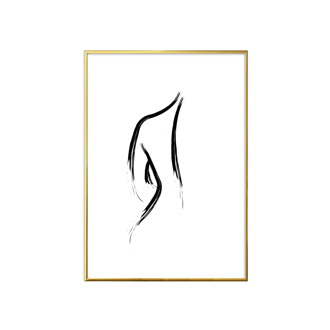 WALL ART | CURVE LINE ART No. 3
