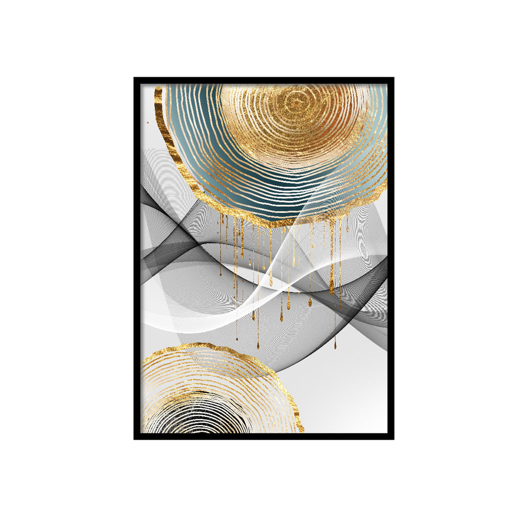 WALL ART | GOLDEN CIRCLES Part B