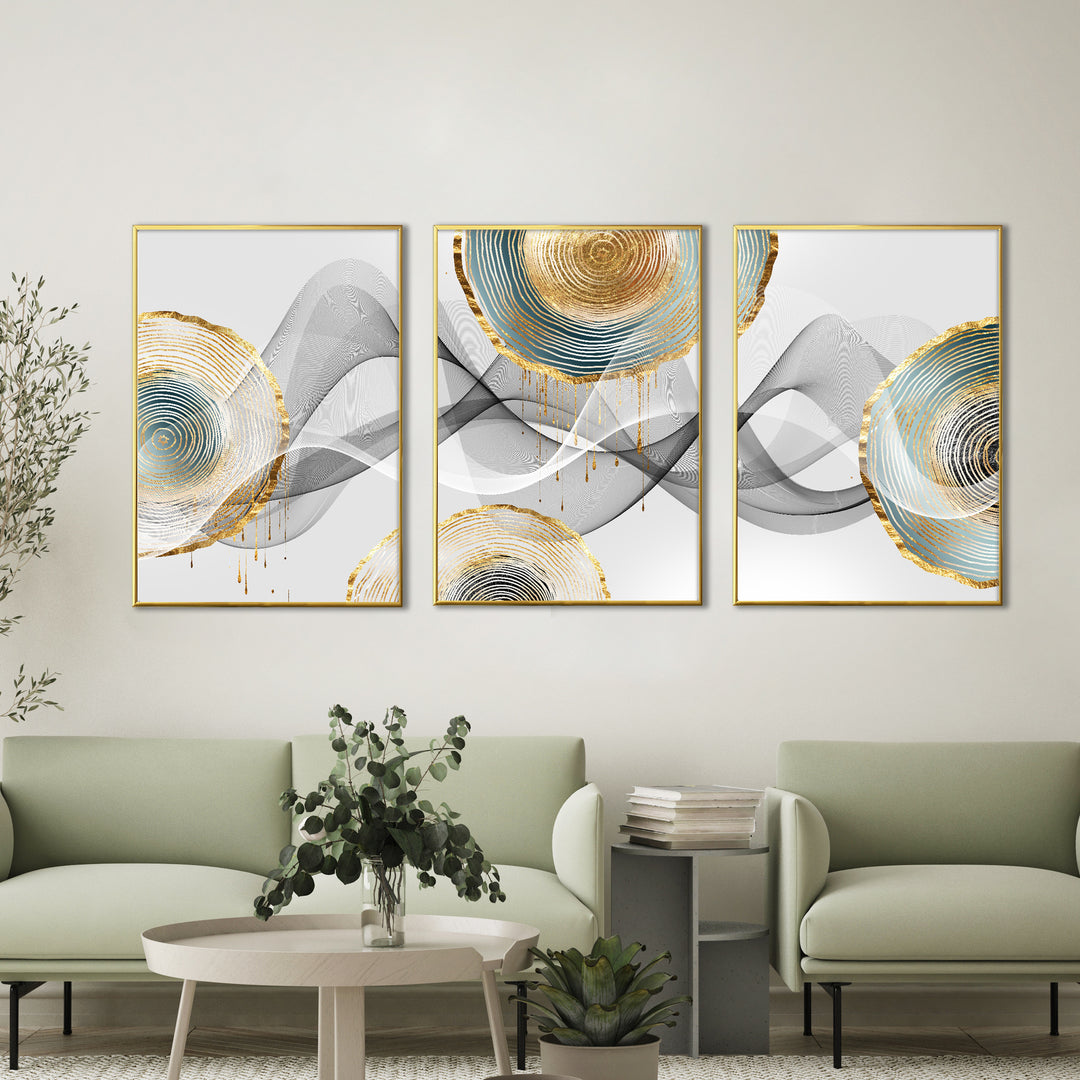 WALL ART | GOLDEN CIRCLES Part A