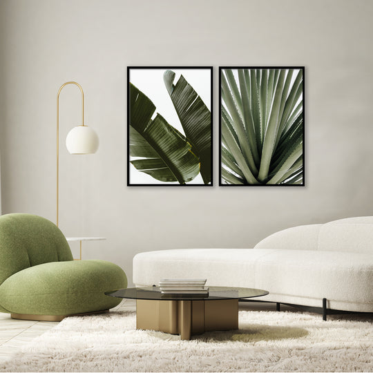 WALL ART | GREEN LEAF No. 1