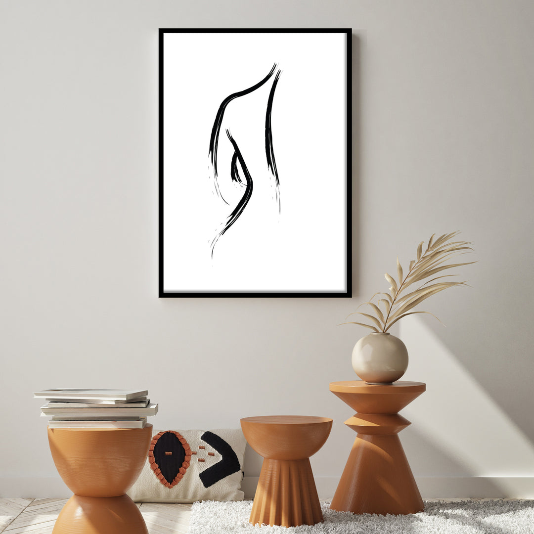 WALL ART | CURVE LINE ART No. 3