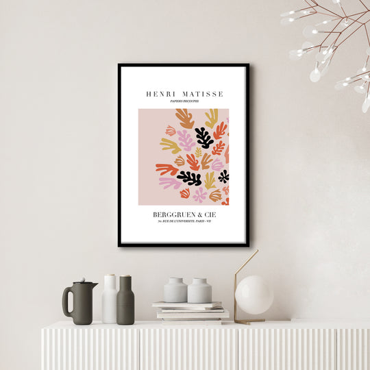 WALL ART | MODERN CORAL MIX