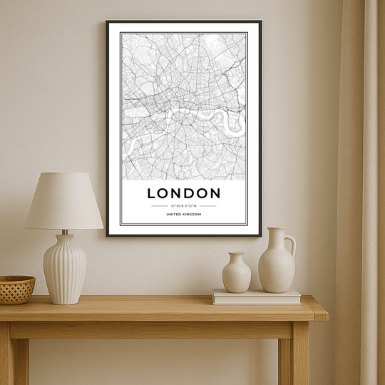 WALL ART | LONDON MAP