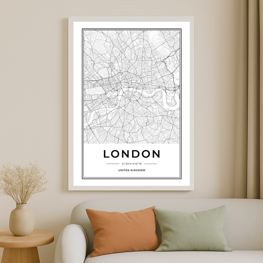 WALL ART | LONDON MAP