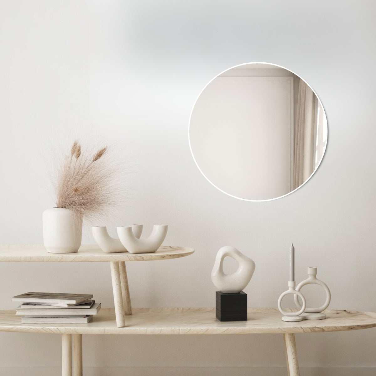 HALO MIRROR | 70cm x 70cm