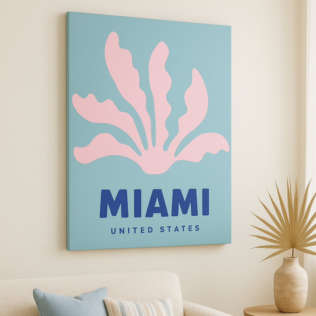 WALL ART | MIAMI GRAPHIC