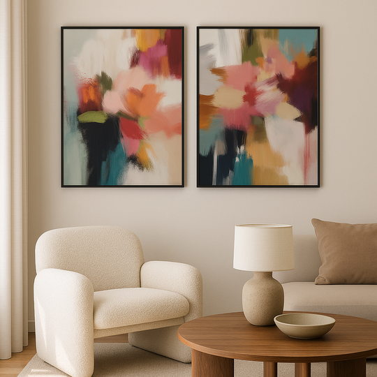 Set of 2 |  ETHEREAL BLOOM