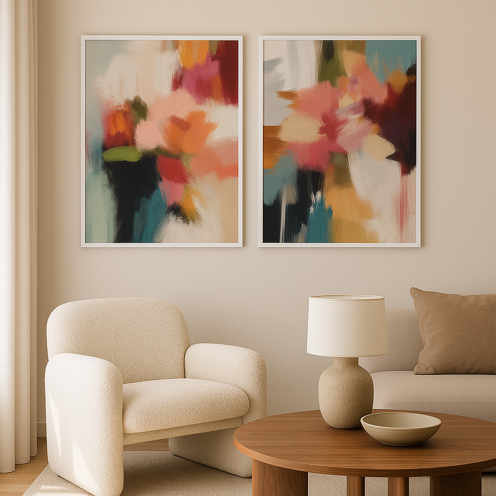 Set of 2 |  ETHEREAL BLOOM
