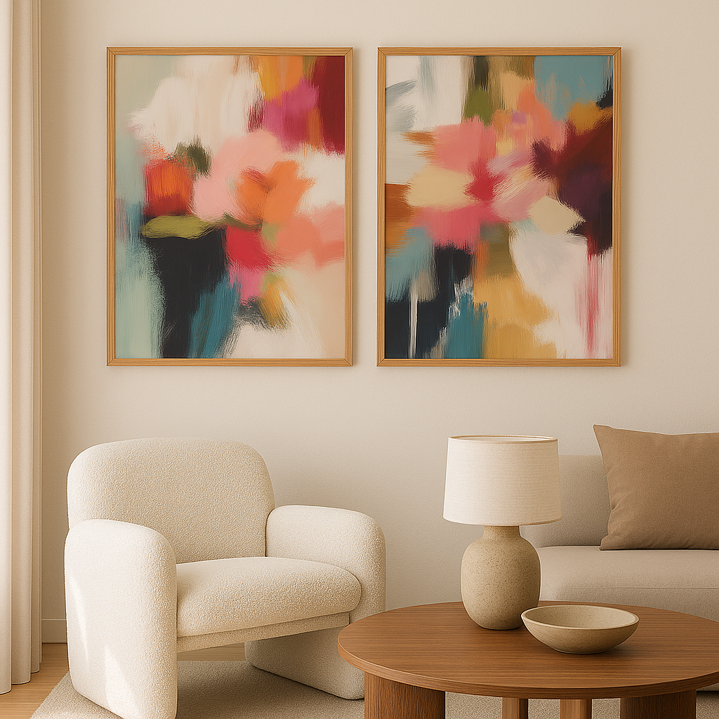 Set of 2 |  ETHEREAL BLOOM