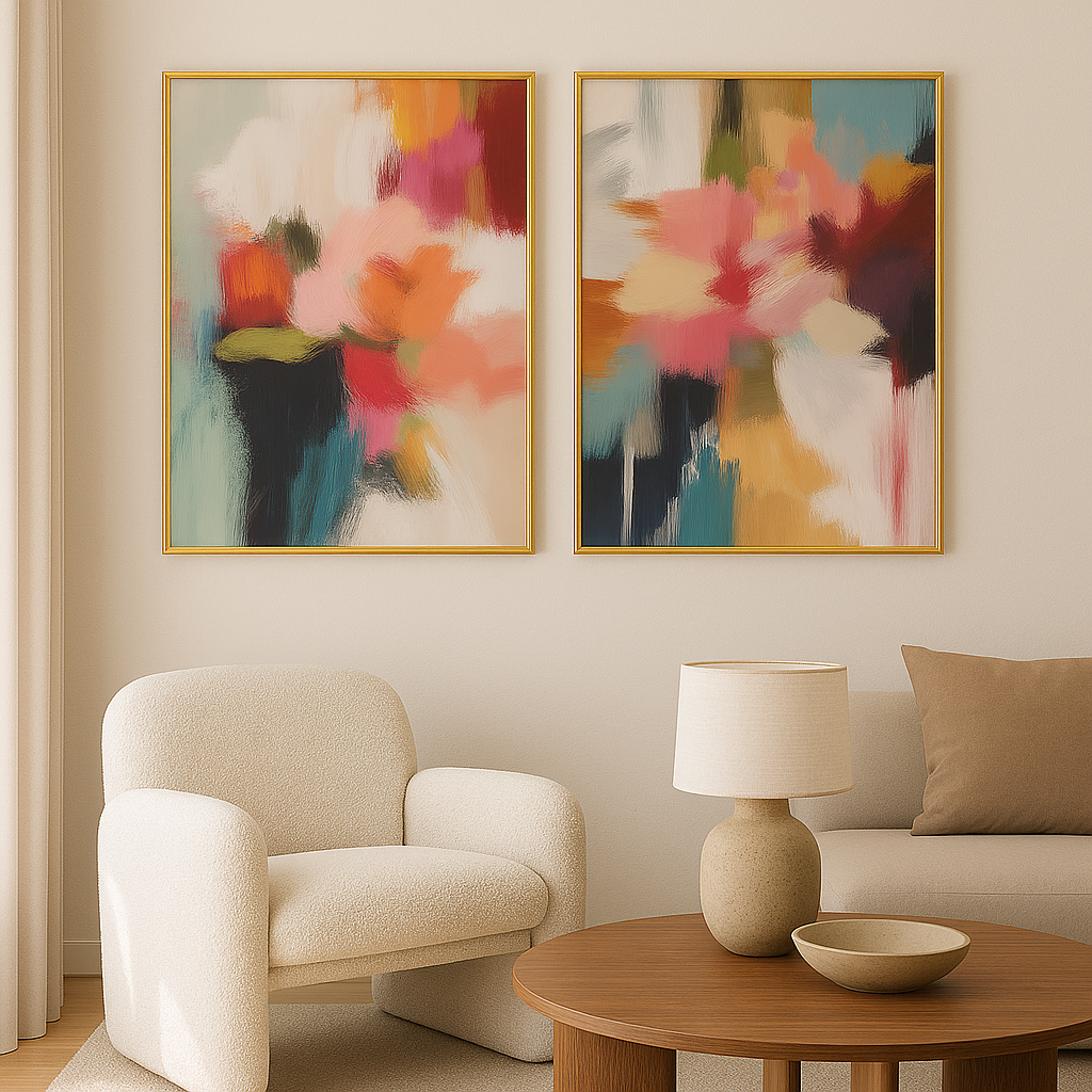 Set of 2 |  ETHEREAL BLOOM