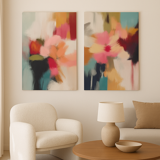Set of 2 |  ETHEREAL BLOOM