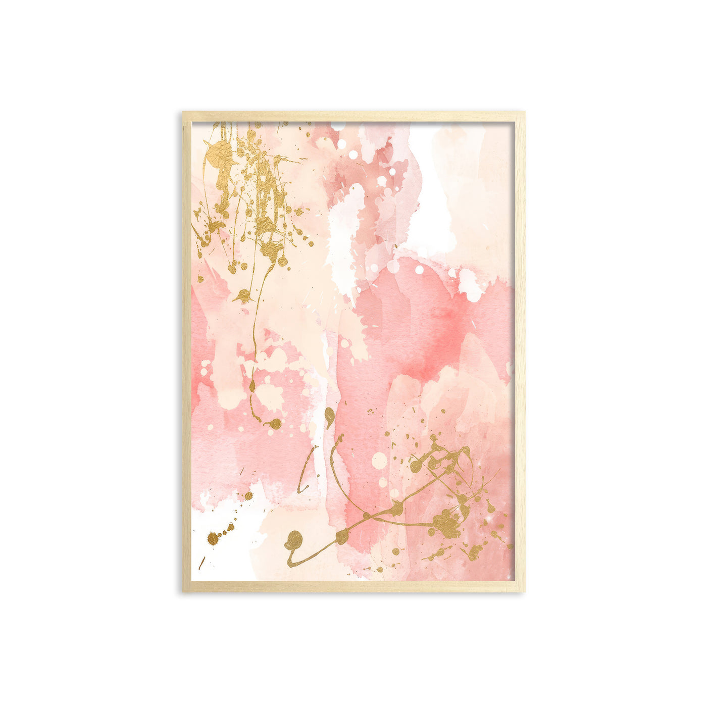 WALL ART | PINK SPLATTER