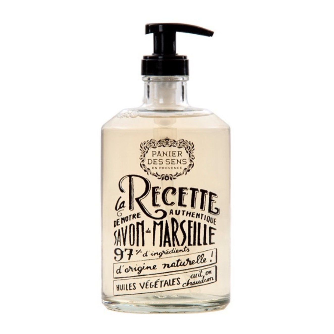 LIQUID SOAP GLASS BOTTLE | SOOTHING PROVENCE 500ml