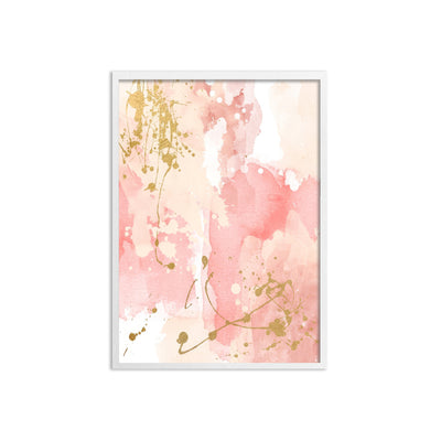 WALL ART | PINK SPLATTER