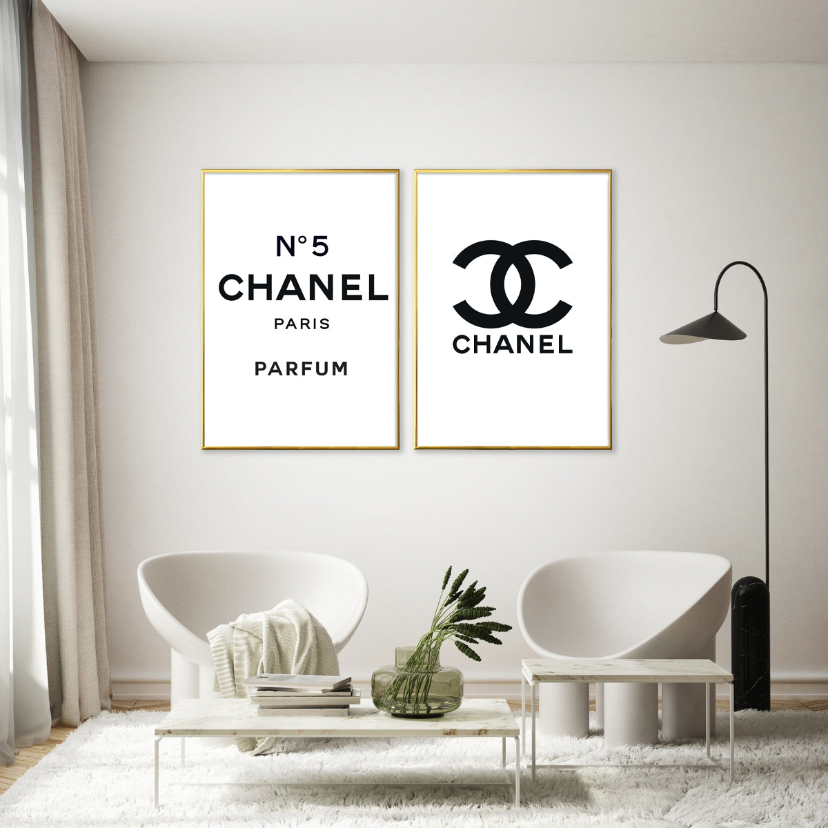 Set of 2 | CHANEL COLLECTION ART
