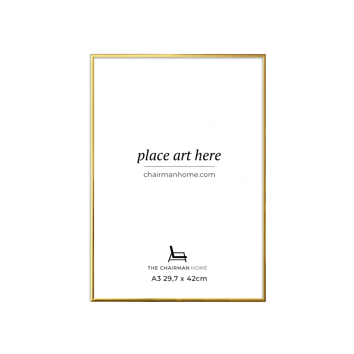 FRAME | GOLD ALUMINIUM A3