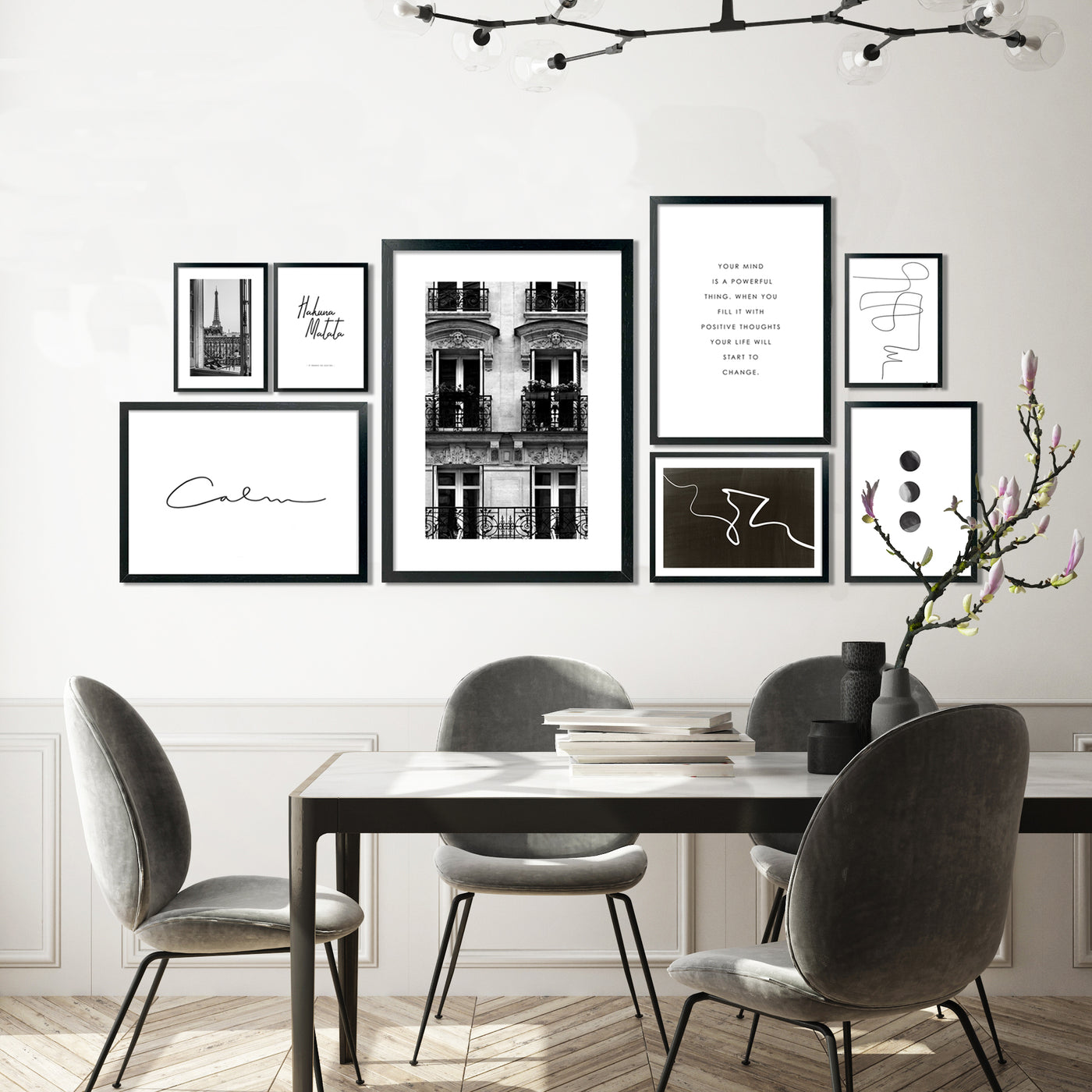 GALLERY WALL | BLACK & WHITE