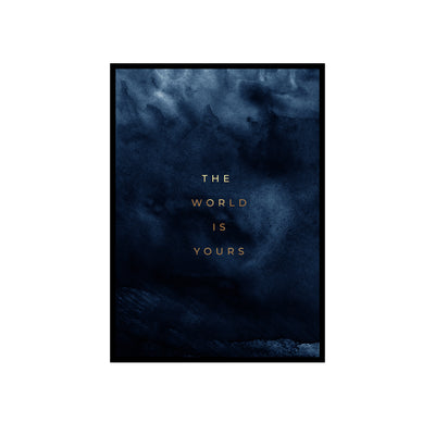 WALL ART | THE WORLD IS YOURS