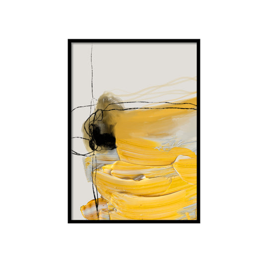 WALL ART | BLACK & YELLOW PART A