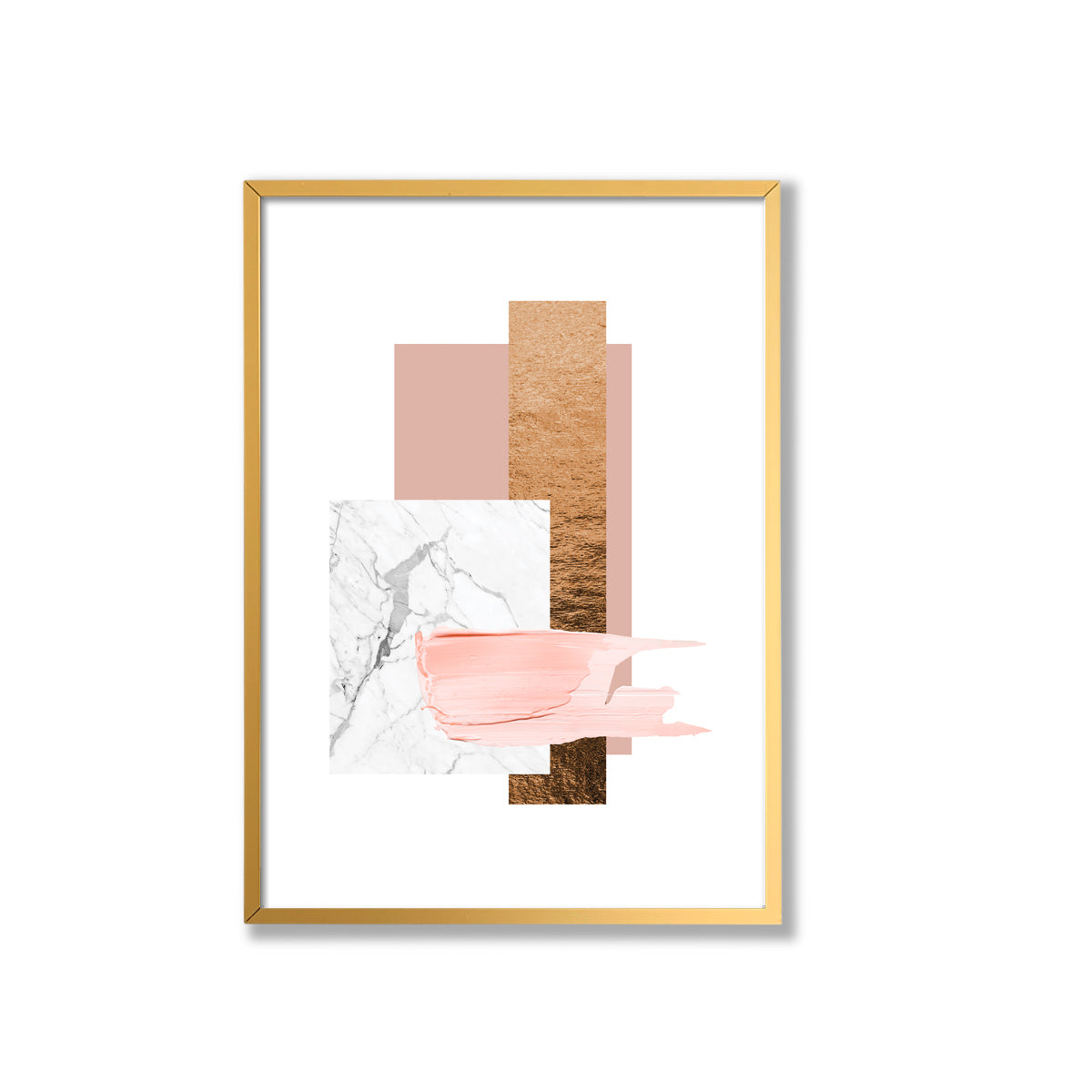 WALL ART | PINK & MARBLE COLLAGE