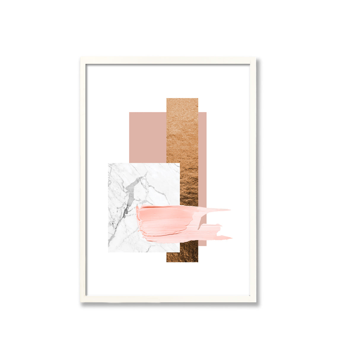 WALL ART | PINK & MARBLE COLLAGE