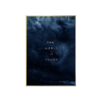 WALL ART | THE WORLD IS YOURS