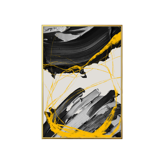WALL ART | BLACK & YELLOW PART B