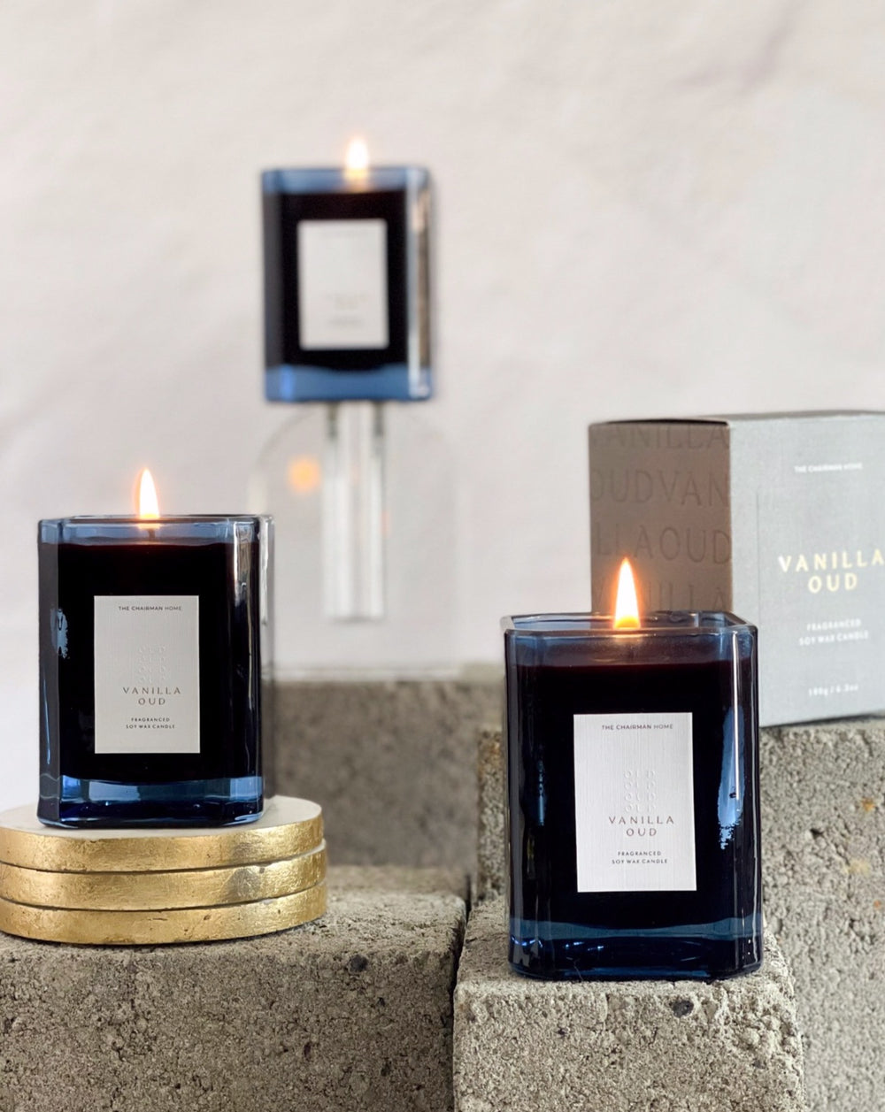 FRAGRANCED CANDLE | VANILLA OUD