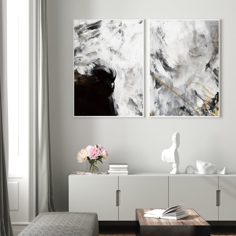 WALL ART | BLACK SMUDGE PART 1