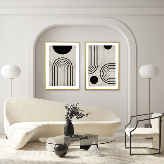 WALL ART | BLACK TEXTURED ARCHES Part 2