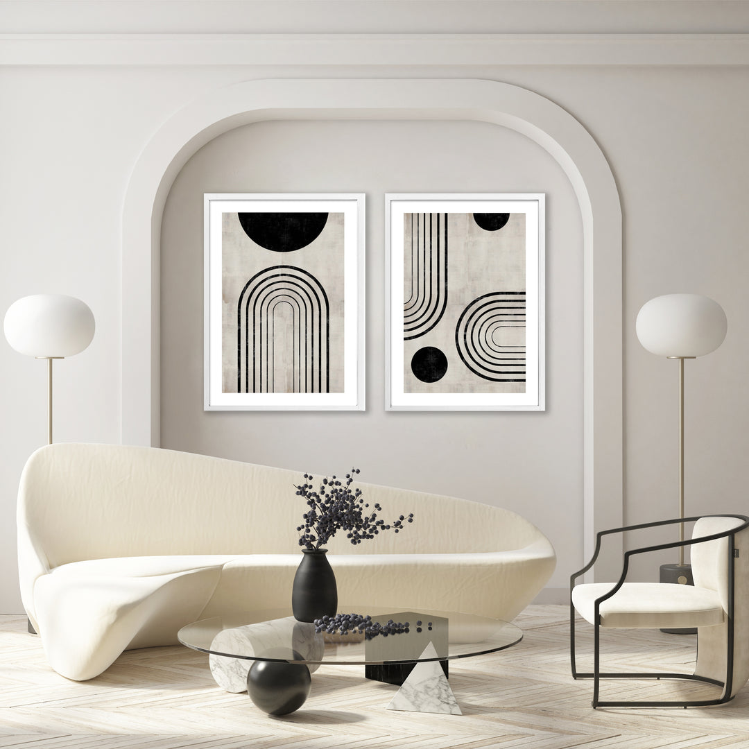 WALL ART | BLACK TEXTURED ARCHES Part 2
