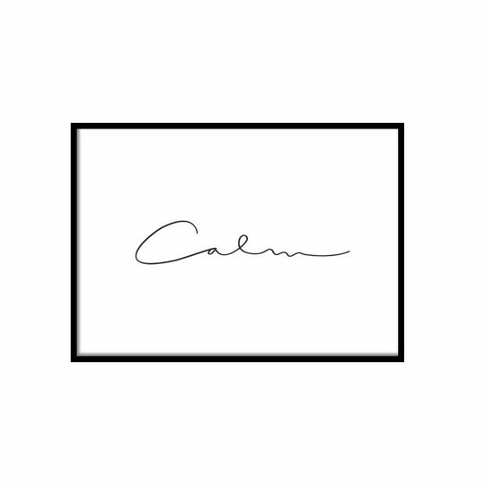 WALL ART | CALM
