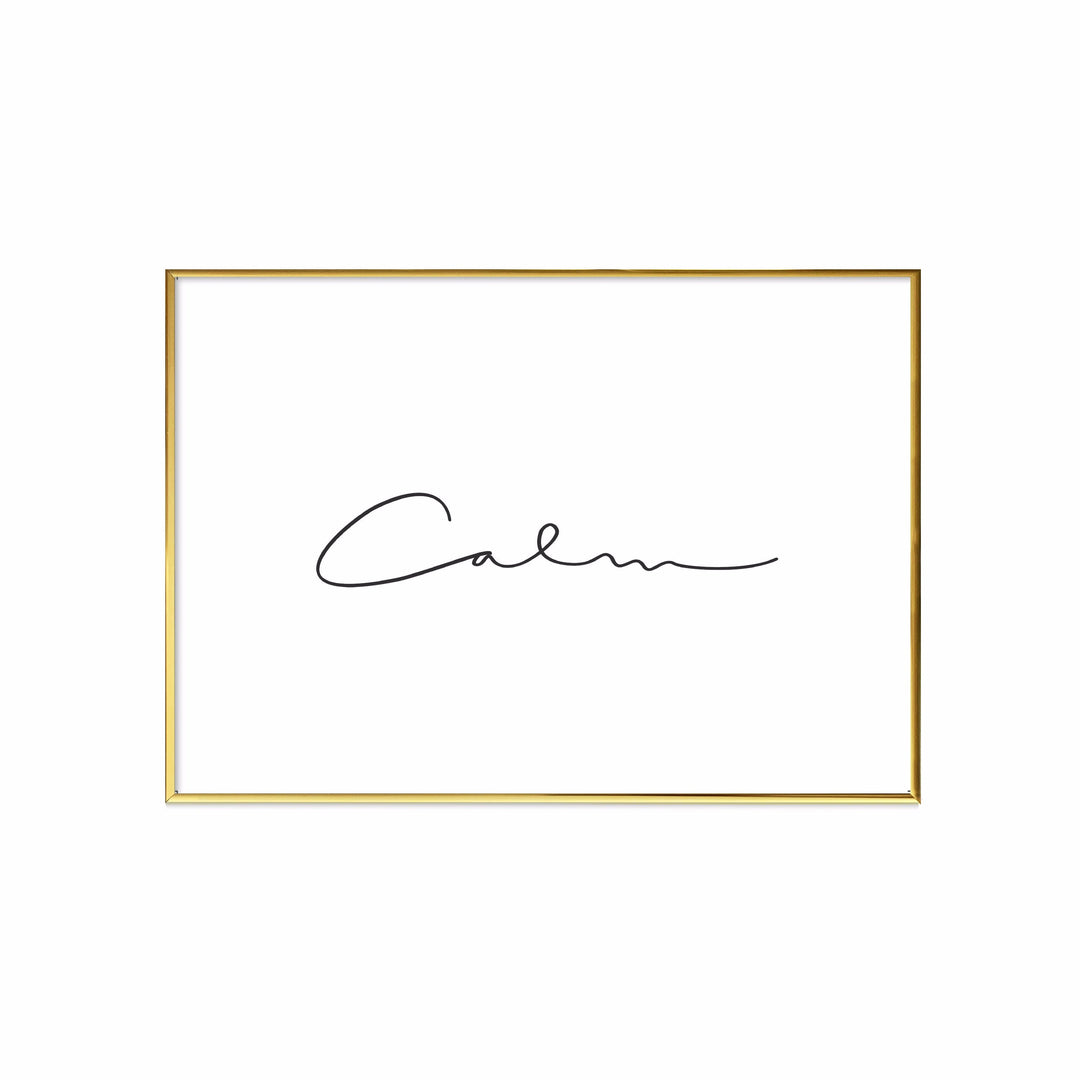 WALL ART | CALM