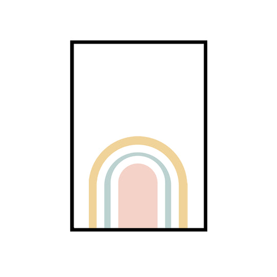 KIDS ART | COLOURED ARCHES