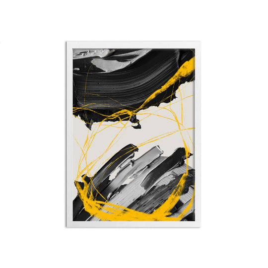 WALL ART | BLACK & YELLOW PART B