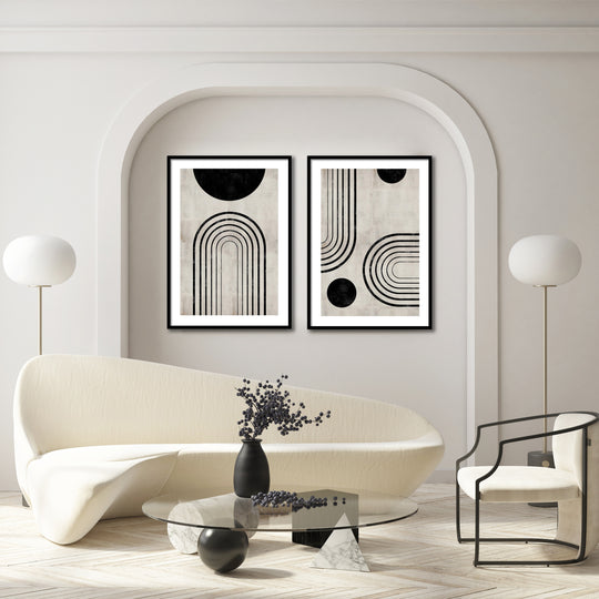 WALL ART | BLACK TEXTURED ARCHES Part 2